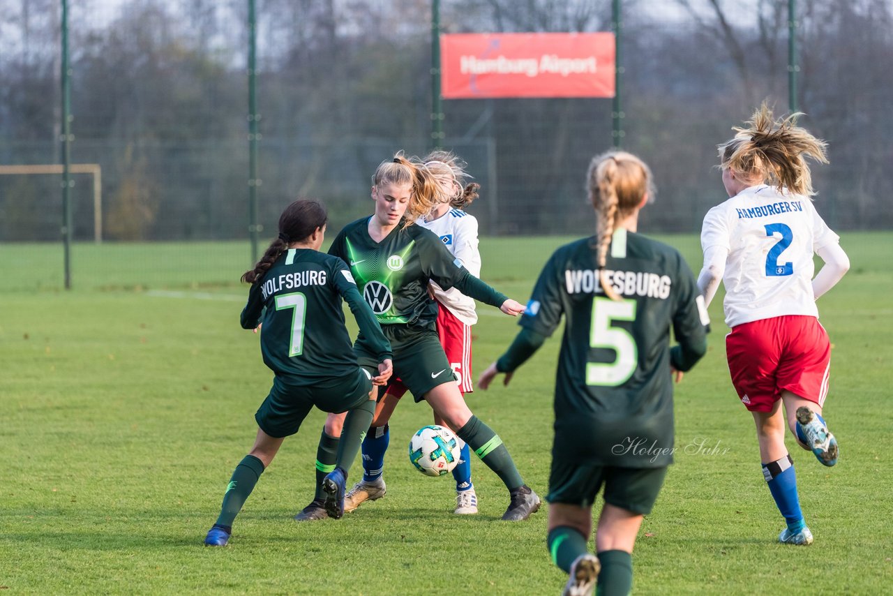 Bild 183 - B-Juniorinnen HSV - VfL Wolfsburg : Ergebnis: 2:1